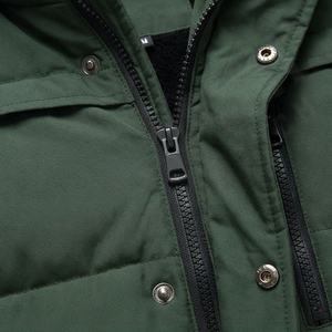 Veste parka pour homme, imperméable, chaude, à capuche, en polaire épaisse, manteau tendance, rembourré, décontracté, pour l'extérieur, vêtements d'hiver, isolé, thermique, ajusté - Product Image 4