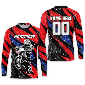 Maillot MX personnalisé, maillot de motocross personnalisé, maillot de BMX, maillot de dirt bike, maillot de course tout-terrain, maillot de VTT, maillot de BMX enduro, impression personnalisée de maillots MX - Product Image 5