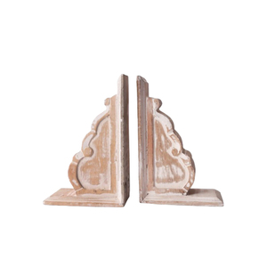 Premium Quality Wood Made Bookends New Designed <b>Table</b> <b>Top</b> <b>Decorative</b> Wooden Bookends Available at a Reasonable Price - Product Image 2
