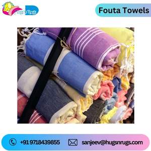 100% algodón OEM Fouta toalla mejor calidad súper absorbente exportador superior logotipo personalizado fabricado por el mejor fabricante - Product Image 2