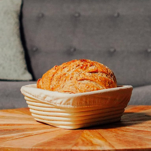 Cesta de Pan Triangular de Ratán Natural al por Mayor con Forros de Tela para Hornear Pan Casero de Vietnam - Product Image 3