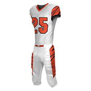 ชุดฟุตบอลอเมริกันผ้าโพลีเอสเตอร์สำหรับผู้ชาย100% ขนาดใหญ่พิเศษพิมพ์ลายระบายอากาศได้ดีปรับแต่งได้ - Product Image 5