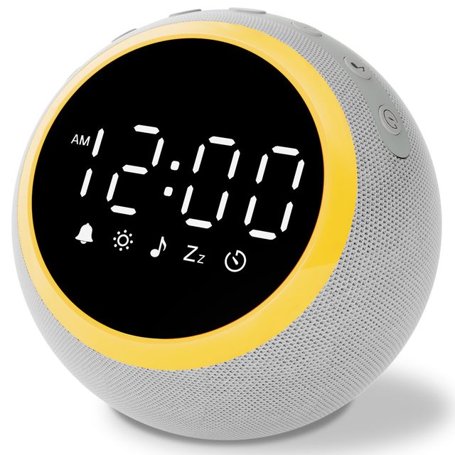 Sound Machine for Sleep: 16 Adjustable Volume & Timer, 25 Soothing Sounds, 7 Soft Wake-Up Sounds,Memory Function