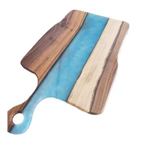 Planche à découper en bois et résine, dernière tendance, pour la cuisine et les restaurants, article décoratif, tailles personnalisées, durable, passe au lave-vaisselle - Product Image 2