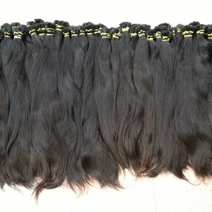 Extensiones de Cabello Humano Remy Vietnamita Natural al por Mayor, con Punta I, Doble Trama, Anillo Nano, Adhesivo de Queratina, Listo para Permanente - Product Image 1