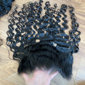 [CIERRE/FRONTAL DE N.A.H HAIR] Paquete de cabello humano vietnamita virgen Cabello natural con cierre/frontal, cabello con moño de cierre - Product Image 1