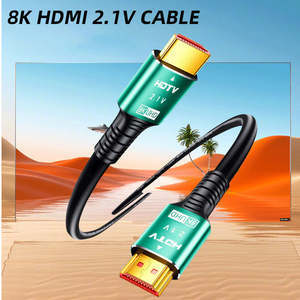 Câble HDMI 2.1 haute vitesse 2M 8K, 48 Gbps, 8K 60 Hz, 4K 120 Hz, prise en charge 3D - Product Image 3