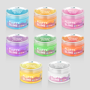 120ml Fluffy kết cấu không khí nhiều màu <span class=keywords><strong>Slime</strong></span> - Product Image 1