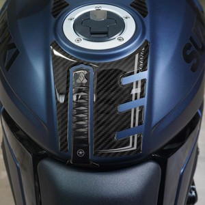 Adesivo 3D Impermeabile per Serbatoio, Logo Grigio, Decalcomanie per Suzuki Katana 2019-2023, Accessori Personalizzati per Moto - Product Image 1