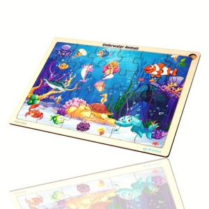 จิ๊กซอว์ไม้น้ำรูปสัตว์ปริศนาคุณภาพสูงออกแบบได้ตามต้องการ - Product Image 3