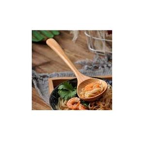 Cuillère à riz en bois artisanat meilleure qualité pagaie à riz en bois cuisine cuillère de service long manche au prix de gros - Product Image 6