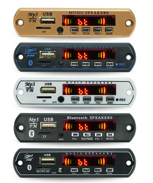 2023 SINAPUS-BT66016S3 New Hot Sale Small Ic Usb Kit Module Mp3 Audio Mp3 Player