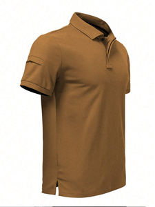 Polo pour hommes OEM T-shirt vierge à manches courtes personnalisé T-shirt pour hommes entièrement personnalisé - Product Image 2