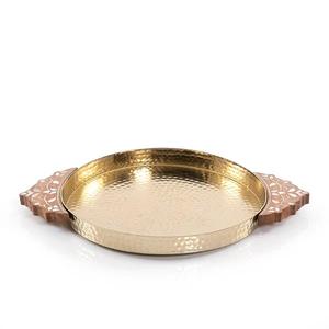 Bandeja de servicio de aluminio de diseño personalizado con grabados personalizados perfecta para regalos y necesidades de servicio de eventos especiales - Product Image 2