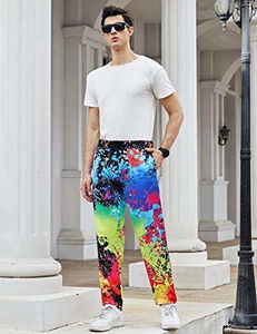 Pantalon de jogging à sublimation pour hommes le moins cher pantalon de couleur unie pour hommes avec poches entièrement personnalisées - Product Image 4