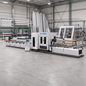 Centro de Mecanizado CNC YBKE para Perfiles de Aluminio y UPVC, Procesamiento de Precisión para Fabricación de Puertas y Ventanas - Product Image 1