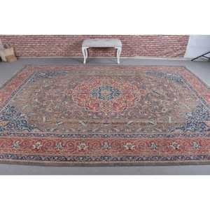 Turkish 0.8x12.8 ft <b>Runner</b> Rug, Vintage Rug, <b>Red</b> Ombr Rug - Product Image 3
