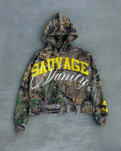 เสื้อฮู้ดตัวครอปแบบมีซิปสำหรับผู้ชายผ้าปะติดแบบ500พลอยเทียมแบบติดด้วยกรดสำหรับผู้ชายออกแบบได้ตามต้องการ - Product Image 5