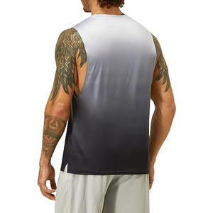 Nouveau débardeur à la mode pour hommes débardeur sans manches pour hommes vêtements de fitness débardeur à la mode de service OEM débardeur pour hommes - Product Image 3