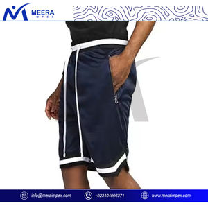 Short de gymnastique en maille de haute qualité imprimé au design personnalisé pour hommes Short de survêtement d'entraînement au basket-ball sublimé - Product Image 3