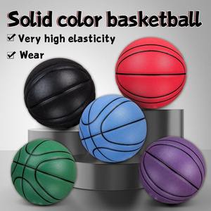 ลูกบาสเก็ตบอล PU เงียบ ขนาด 4 และ 7  โลโก้สั่งทำได้ สำหรับฝึกซ้อมในร่ม พร้อมคุณสมบัติการเล่นลูกด้วยการดิบเบิ้ลและเด้ง - Product Image 5