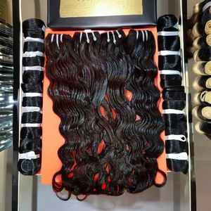 ผมต่อจากผมมนุษย์เรมี่ผม100% แบบถักคู่ทำจากผมคน10A 12A ไม่ผ่านกระบวนการ - Product Image 1