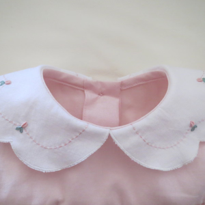 Vestido de lino suave hecho a mano para niñas pequeñas, estilo informal para el primer cumpleaños de niños pequeños, OEM hecho en Vietnam - Product Image 5