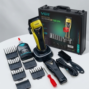 ปั<span class=keywords><strong>ต</strong></span><span class=keywords><strong>ต</strong></span>าเลี่ยนตัดผม <span class=keywords><strong>VGR</strong></span> V-015 รุ่นมืออาชีพ สำหรับช่าง<span class=keywords><strong>ต</strong></span>ัดผม ใช้แบต<span class=keywords><strong>เต</strong></span>อรี่ Li-ion ชาร์จผ่าน USB ความเร็ว 9000 รอบต่อนาที มอ<span class=keywords><strong>เต</strong></span>อร์เวก<span class=keywords><strong>เต</strong></span>อร์ ปรับความยาวได้ สำหรับผู้ชาย - Product Image 2