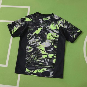 เสื้อฟุตบอลจีนขายส่งปี 2026 คุณภาพไทย ไซส์ S-5XL แบบรีดร้อน DIY โพลีเอสเตอร์ 100% เสื้อกีฬาแขนสั้นสำหรับผู้ใหญ่ - Product Image 1