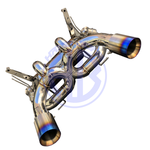 ระบบท่อไอเสียแบบ valved 304สแตนเลสรถแลมโบกินีอเวนทาดอร์ LP700เป็น svj catback - Product Image 2
