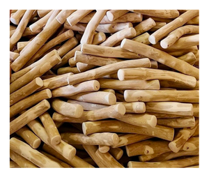 Juguete masticable para mascotas de madera de café, ecológico, seguro, sin astillas, duradero para perros activos, ayuda para la dentición, se abastece de juguetes masticables para mascotas de madera de café a granel - Product Image 1