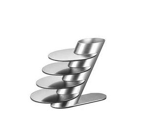 Revêtement anti-ternissement plaqué argent Sous-verres classiques écologiques en acier inoxydable de luxe pour salle à manger hôtel bureau utiliser tapis tampons - Product Image 1