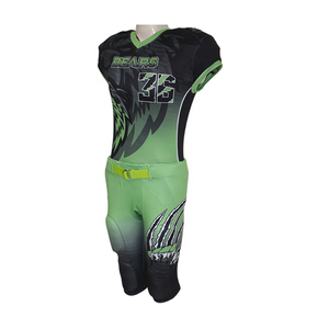 Uniforme de Fútbol Americano Personalizado para Adultos, Nuevo Modelo 2025, Alta Calidad, Superventas, Estampado Corto, 100% Poliéster de Secado Rápido - Product Image 6