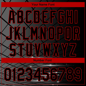 Camiseta Polo Personalizada de Alto Rendimiento con Diseño de Llama de Fuego en 3D, Color Negro, Rojo y Blanco, Ideal para Uso en Exteriores - Product Image 3