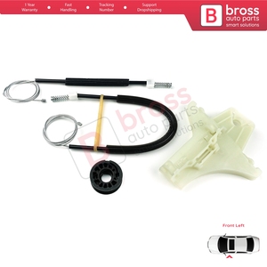BWR5080 Kit de réparation de lève-vitre avant gauche pour Amarok MK1 2H 2010-22 4 portes Pickup 2H0837401 Bross Auto Parts Made in Turkey - Product Image 6
