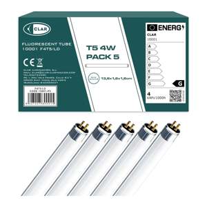 Tube fluorescent miniature T5 4W à économie d'énergie - Product Image 1
