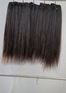 Mechones de pelo natural, pelo liso de hueso, Extra Premium, indio - Product Image 4