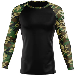 เสื้อรัดรูปแขนยาวสำหรับผู้ชายเสื้อออกกำลังกาย - Product Image 6