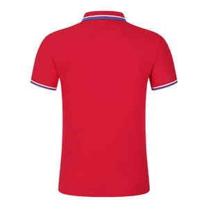 Vente en gros de marque de haute qualité 100% coton polo décontracté personnalisé broderie Logo affaires décontracté bureau polo pour hommes - Product Image 4