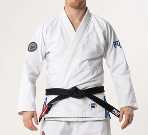 Uniforme de pratique d'arts martiaux pour hommes de fabrication professionnelle uniforme Ju Jitsu Gi personnalisé 450gm - Product Image 2