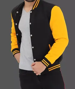 Chaqueta Universitaria Clásica para Hombre con Estampado Decorativo, Ajuste Atlético, Cómoda, Cálida, para Otoño e Invierno, Ropa Deportiva o de Moda - Product Image 2