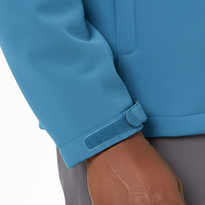 Fournisseur direct d'usine Veste softshell d'hiver pour homme 2025 Nouvelle mode Vêtements de sport Course à pied Léger Extérieur Col montant Devant - Product Image 4