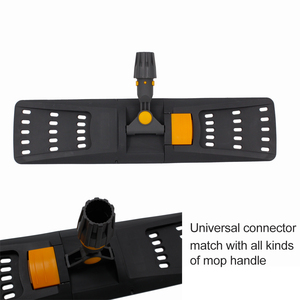Telaio per <span class=keywords><strong>Mop</strong></span> Piatto Commerciale 40cm <span class=keywords><strong>50cm</strong></span> con Manico Lungo e Testa di Pulizia Manuale per Pavimenti - Product Image 6