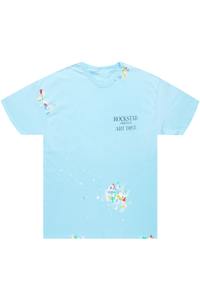 Rockstar Summer 300g Heavyweight 100% Cotton <b>Men's</b> <b>T</b>-<b>shirt</b> Custom Blank Drop Shoulder Short Sleeve Oversized Eco-Friendly - Product Image 3