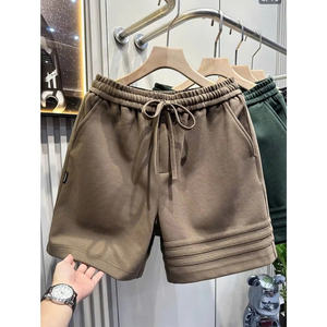 NH62 Casual cotton <b>shorts</b> with a relaxed fit made from soft Korean style fabric perfect <b>for</b> daily comfort and effortless outfits - Product Image 4