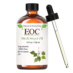 Aceite dulce de abedul | Aceite esencial natural puro con aroma a menta fresca | Proveedor mayorista - Product Image 2