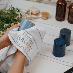 ผ้าฝ้าย Pemium ตุรกีชุด2ชิ้นผ้าวาฟเฟิลผ้าทอเทอร์รี่100สำหรับใช้ในครัว - Product Image 2