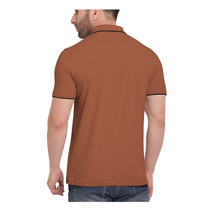 เสื้อโปโลแฟชั่นสำหรับผู้ชาย,ผ้าฝ้าย100% พิมพ์ลายได้ตามต้องการพิมพ์โลโก้ได้ตามต้องการ - Product Image 2