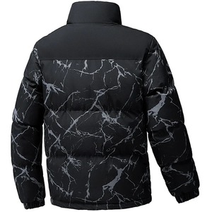 Warm Thick High Quality Unisex Winter Puffer Jacket Hooded <b>Canvas</b> 100% Nylon Waterproof Wholesale - Product Image 4