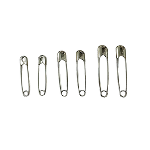 Épingle de sécurité à bas prix de haute qualité Snapin AC113 taille 38mm acier nickelé, bord tranchant utilisé pour les vêtements fabriqués au japon - Product Image 3